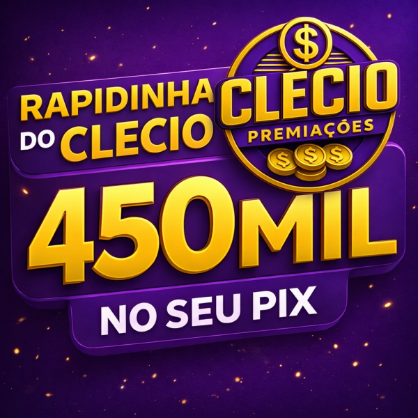 *🎇RAPIDINHA CLECIO 450 MIL NO PIX🎆*